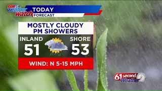 61 Second Weather morning forecast March 30