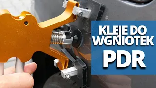 Test Kleju PDR wyciąganie wgnieceń + usuwanie kleju