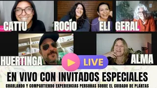 EN VIVO con Huertinga, Geral, Cattu,  Eli y Rocío