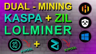 K1POOL | KASPA+ZIL | ЭКОНОМНЫЙ ДУАЛ МАЙНИНГ | НАСТРОЙКА LOLMINER В HIVEOS, RAVEOS И WINDOWS