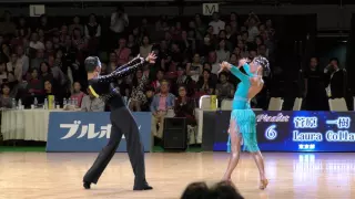 4K 2016 JDSF 三笠宮杯 | 菅原一樹（高校生）・Laura Collavizza組 第6位 | 決勝ソロ JIVE