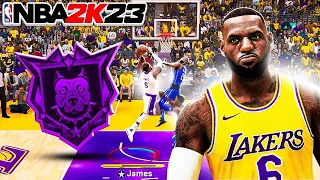 THE POWER OF HOF BULLY in NBA 2K23.. (GAMEPLAY)