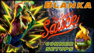 【SF6】Street Fighter 6 Blanka is INSANE: Blanka-chan corner mix-ups
