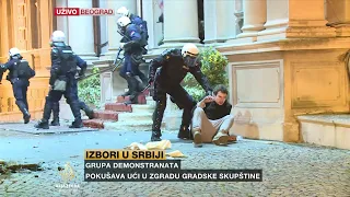 Policija razbija proteste u Beogradu, napadnuta ekipa Al Jazeere