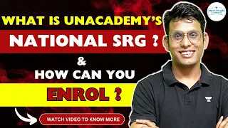 How to Get Top Rank with Unacademy SRG | Prashant Jain #topper