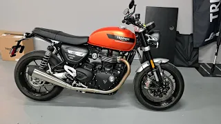 Triumph Speed twin 1200.  Post ride review.