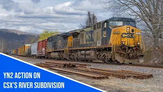 A Few Trains on CSX's River Subdivision