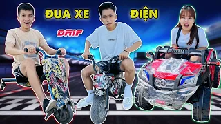 Cuộc Chiến ĐUA XE ĐIỆN DRIFT Ở Công Viên Ai Là Người Thắng Cuộc - RACING ELECTRIC BATTLE