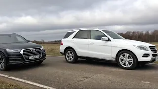 Audi Q7 3.0 TDI vs Mercedes ML400