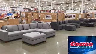 COSTCO FURNITURE SOFAS ARMCHAIRS CHAIRS HOME DECOR SHOP WITH ME SHOPPING STORE WALK THROUGH 4K