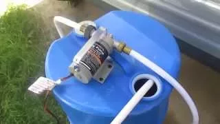 RV Utility Pump for Boondocking