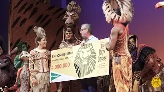 EL REY LEÓN SORPRENDE AL ESPECTADOR 4.000.000