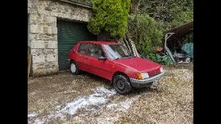 Peugeot 205 1.1 Project Part 2: the big clean!