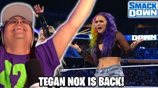 Tegan Nox Returns to SmackDown!