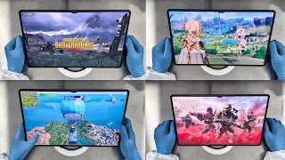 SAMSUNG Galaxy tab S8 ULTRA Gaming - PUBG Mobile - Genshin Impact - Call of Duty Mobile - Fortnite