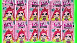 LOL Surprise Hairgoals Unboxing WAVE 2 DOLLS Makeover Series + Toy Review