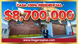 😍❤️🏆 (VENDIDA) Casa de LUJO 100% Residencial EN TULANCINGO