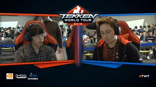 Knee vs Gettko - Steve vs Lee - Tekken 7 -  Tekken World Tour 2019