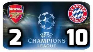 Arsenal 2 vs 10 Bayern Munich - All Full Goals & Highlights - HD