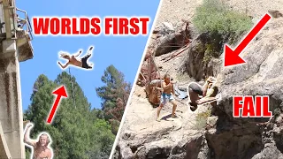 INSANE CLIFF JUMPING IN CALIFORNIA