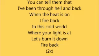 Kid Ink - Hell & Back (Lyrics on screen)