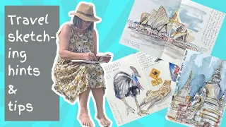 Travel sketching hints and tips - over 20 tips