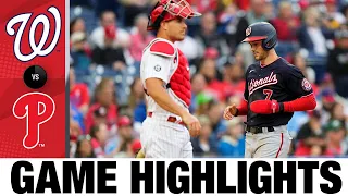 Nationals vs. Phillies Game Highlights (6/22/21) | MLB Highlights