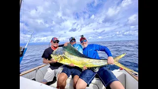 FISHING MAHI MAHI DORADO Tamarindo costa rica jigging popping