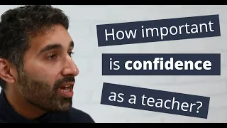 Baasit Siddiqui shares his thoughts, personal struggles and tips on teaching confidence