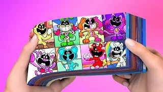 ALL SMILING CRITTERS CHARACTERS in Flipbook Animation! Poppy Playtime Chapter 3 Animation