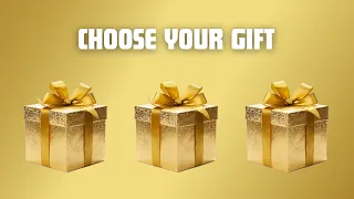 Choose Your Gift 🎁 Gold, Elige tu regalo🎁Oro #3giftbox #giftboxchallenge #viral#shorts