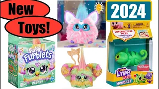 New Interactive Animatronic Toys 2024: Little Live Pets NeeDees, Furby Furblets Par-Tee & Others