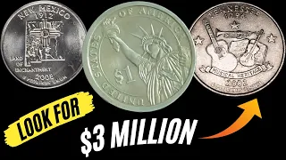 The Top 3 Ultra Rare Quarter Dollar Coins That Could Make You Rich - Coins Worth Money Look For This