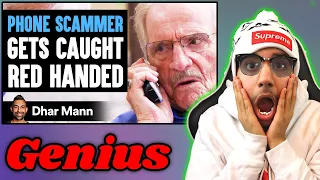 Phone SCAMMER Gets CAUGHT Red Handed (Dhar Mann) | Reaction!