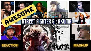 Street Fighter 6 Akuma Gameplay Trailer Reaction Mashup