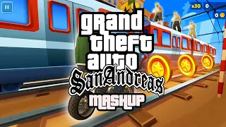 Subway Surfers & GTA San Andreas CJ Rap (Mashup)