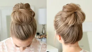 2 Easy Messy Buns | Missy Sue