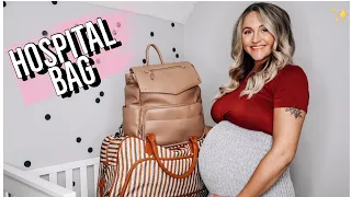 WHAT'S IN MY HOSPITAL BAG FOR BABY #2 - LABOR AND DELIVERY