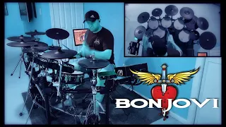 [Drum Cover] Bon Jovi - You Give Love A Bad Name (Drumless Backing Track)