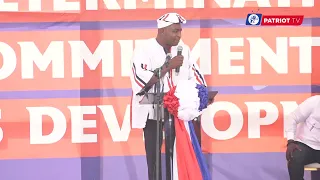 Bernard Antwi-Boasiako A.K.A Chairman Wontumi speaks at NPP National Delegate Conference in Kumasi