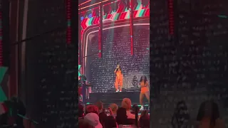 Becky G “La Respuesta” live Prime day concert nyc 2019