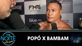 Danilo e Diguinho fazem cobertura completa da luta Popó X Bambam | The Noite (05/03/24)