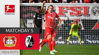 Bayer 04 Leverkusen - SC Freiburg 2-3 | Highlights | Matchday 5 – Bundesliga 2022/23