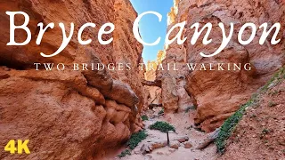 4K Walk - Bryce Canyon National Park, Two Bridges Navajo trail