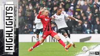 HIGHLIGHTS | Derby County Vs Wigan Athletic