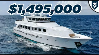 THIS $1,495,000 YACHT WAS DESIGNED FOR AN AVIATION ENTHUSIAST ENTREPENEUR!