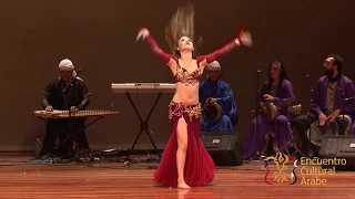 NATALIA, 1er PUESTO EN COMPETENCIA, CATEGORÍA SOLISTA PROFESIONAL, ENCUENTRO CULTURAL ÁRABE 2017