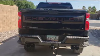 Silverado AWE Exhaust Install