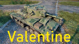 Valentine обзор на лт с титановой бронёй