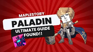 Maplestory - Ultimate Class Guide - I Found the Paladin Bible!